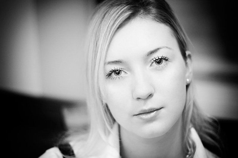 portrait, портрет, девушка, чб *** фото превью