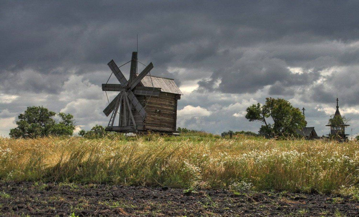 кижи ,мельница ,земля, Клековкин Александр