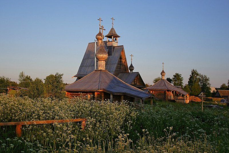 Золотая вечерняя фото превью