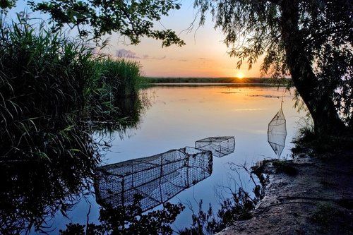 Утро рыбака