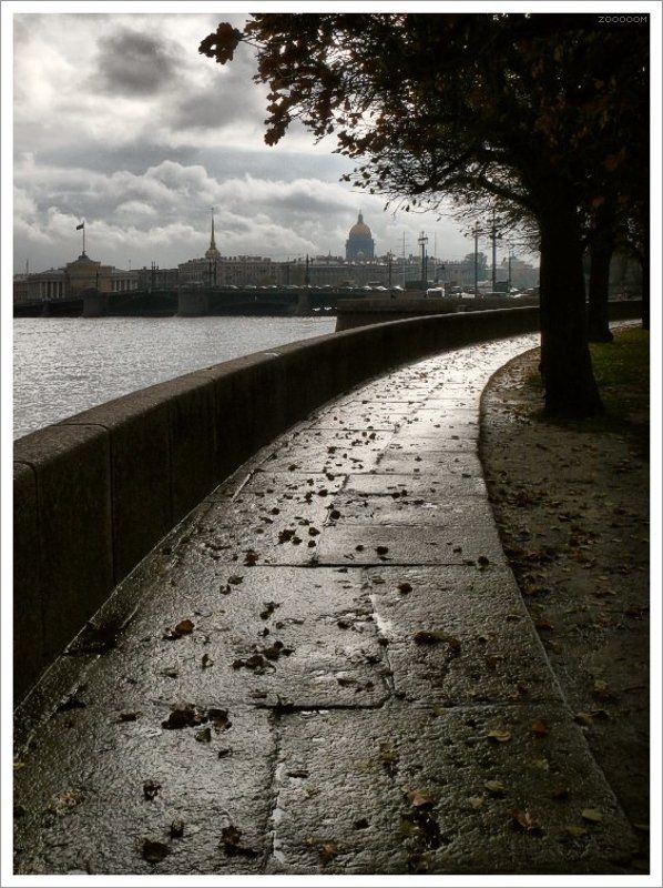 петербург,нева Хмурый денек... фото превью