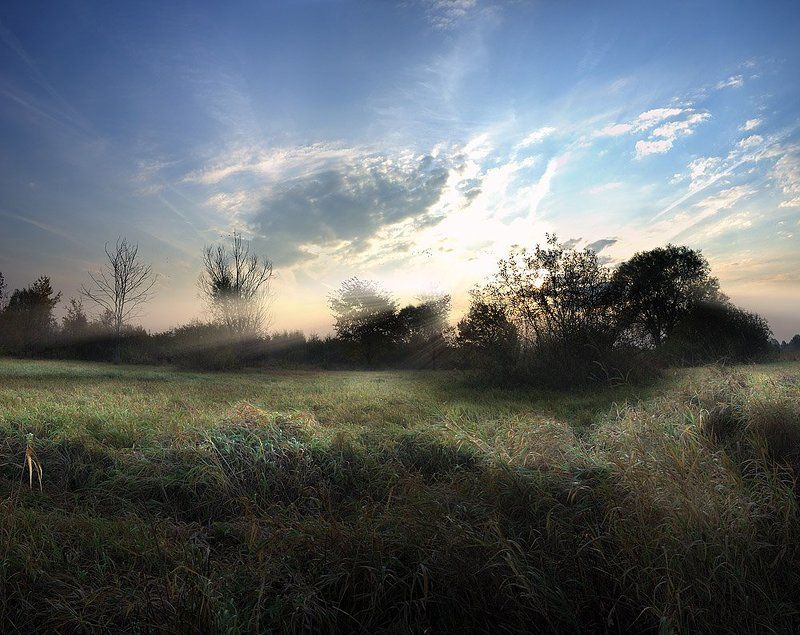 рассвет, утро, лучи, осень, сентябрь *** фото превью