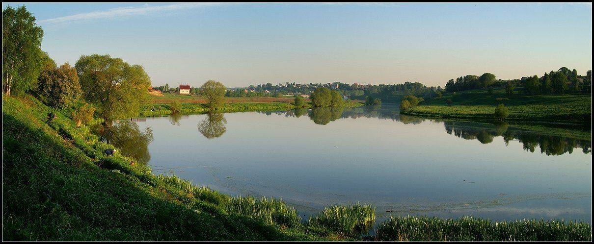 лето, река, утро, Григорий Иващенко