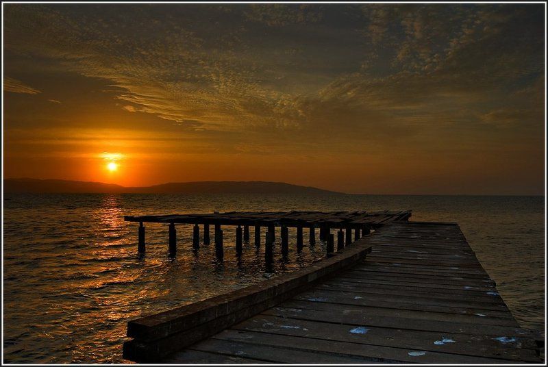 закат, перу, паракас Еще один закат. фото превью