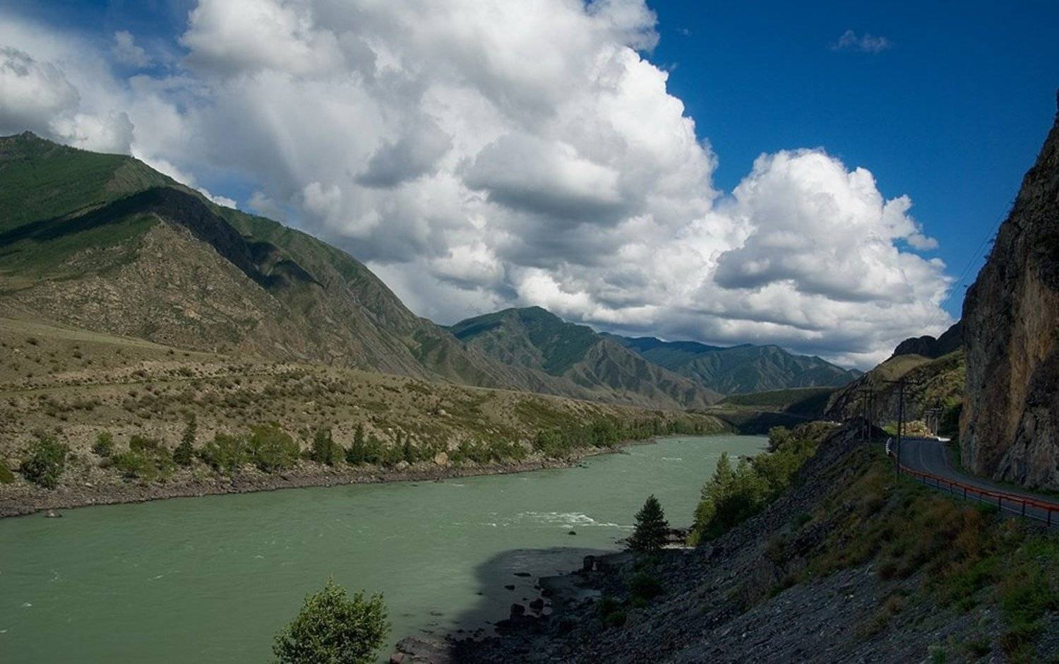 катунь, дорога, горный алтай, Сергей Владимирович