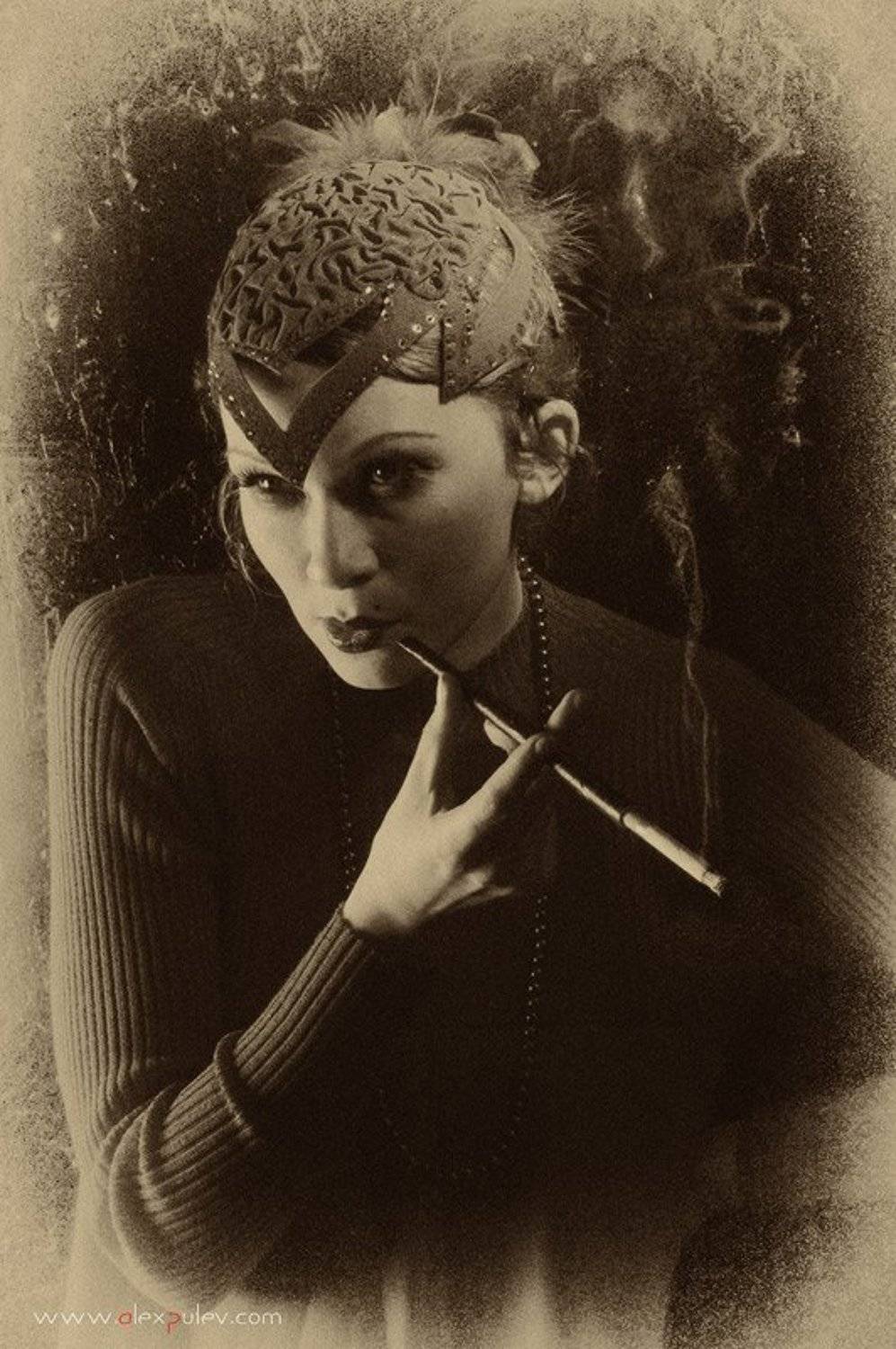 девушка,retro,стилизация, Александр Путев