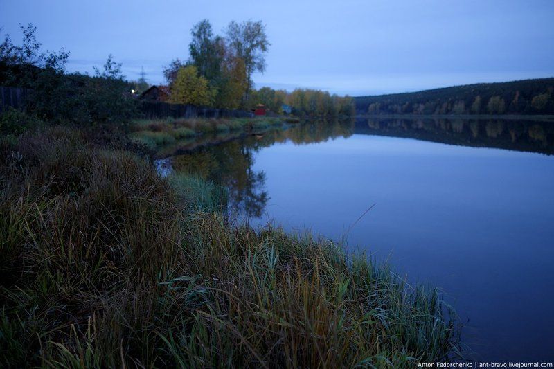 двуреченск, осень, средний урал, утро Утро в Двуреченске фото превью