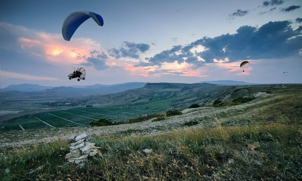 Горы, Климентьева гора, Коктебель, Полёт, Узун-сырт, Маркович Михаил