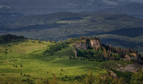 Объемный пейзаж