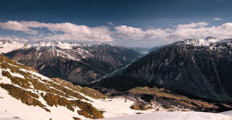 Домбайские просторы фото превью