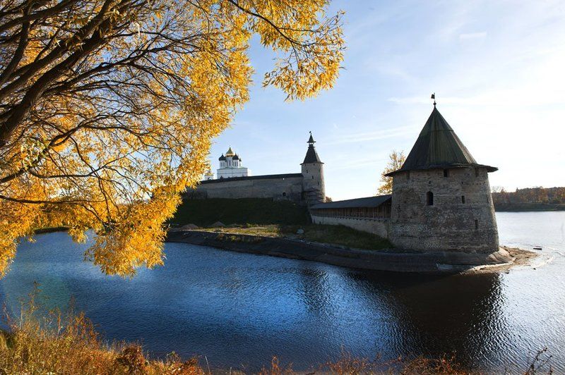 Золото, Осень, Псков Псковское золото... фото превью