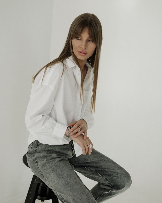 портрет, студия, девушка, portrait, girl, beauty Мария фото превью