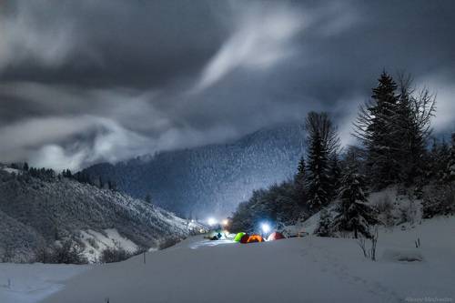  Первый лагерь