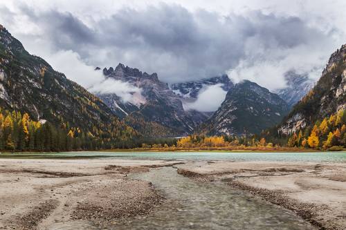 Осенние Доломиты.