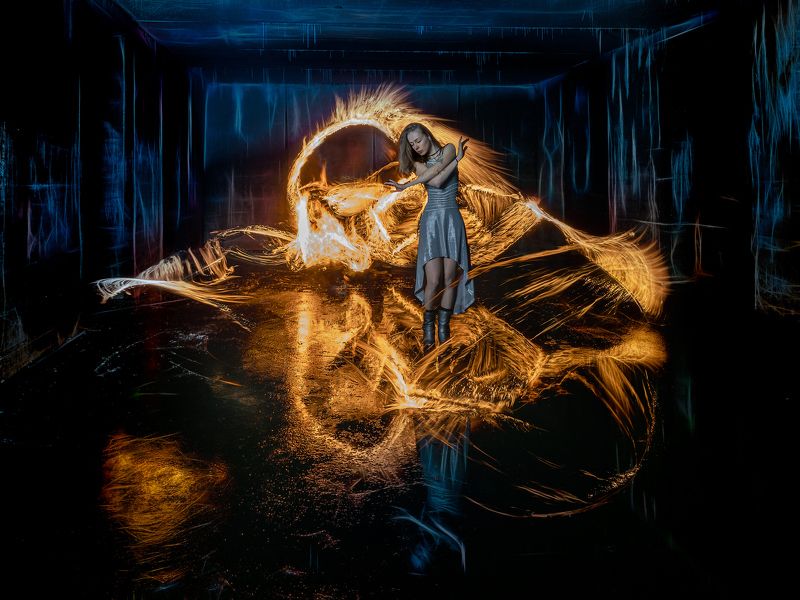 Танец огня фото превью