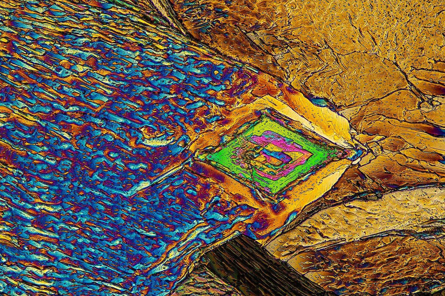 кристалл, crystals, макро, бета аланин, поляризованный свет, супер макро, macro, &beta;-alanine, Борис Фотомания