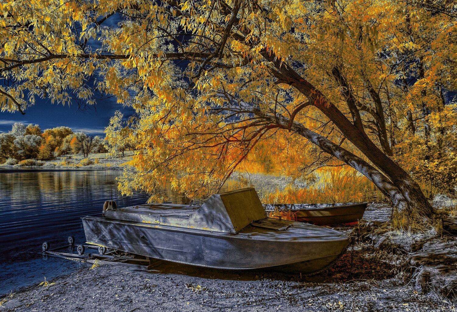 infrared,ик-фото,инфракрасное фото, инфракрасная фотография, пейзаж, осень, Sixten ( Сергей )