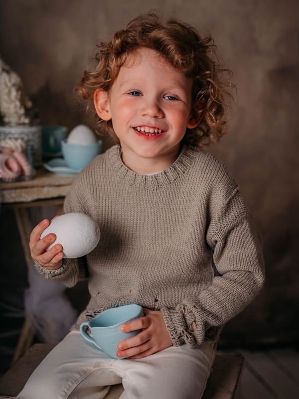 пасха портрет дети  Мишка фото превью