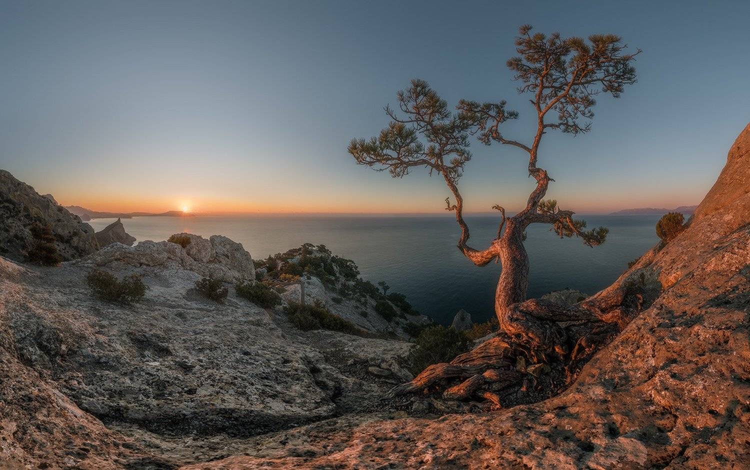 крым, новый свет, пик космос, рассвет, весна, Николай Мысливцев