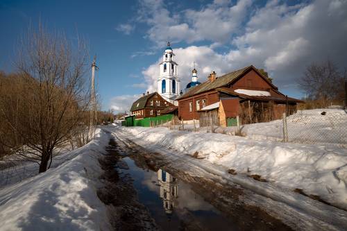 весна в Ильинском