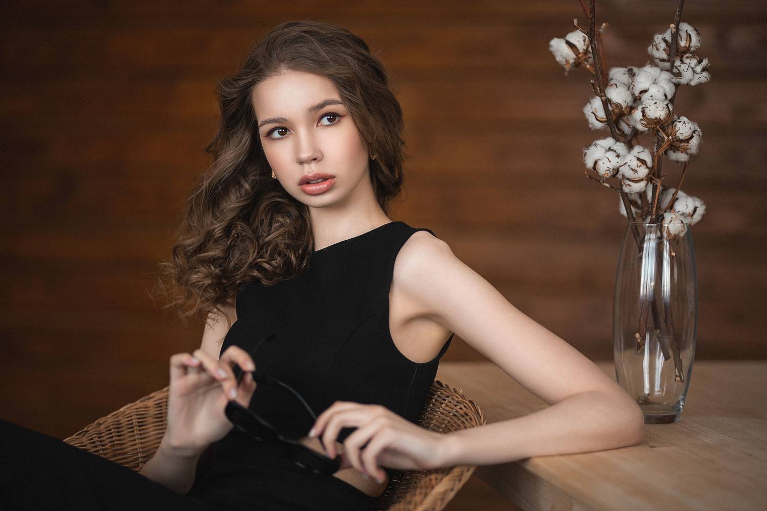 девушка, модель, портрет, фотосессия, студия, макияж, гламур, girl, beauty, model, modeling, young, portrait, make-up, творческий портрет, женский портрет, woman, young woman, glamour, постановка, постановочная фотография, Владимир Васильев