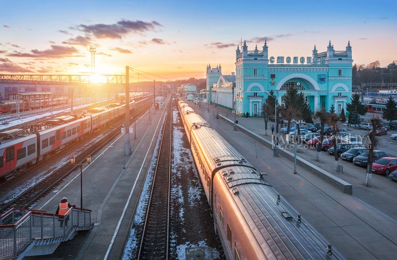 ЖД вокзал фото превью