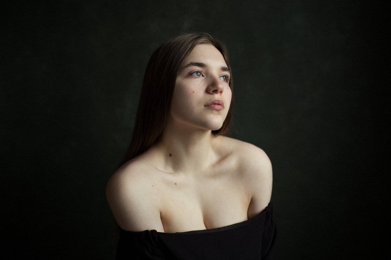 портрет. девушка. фон. фотография., Эдуард Никитюк