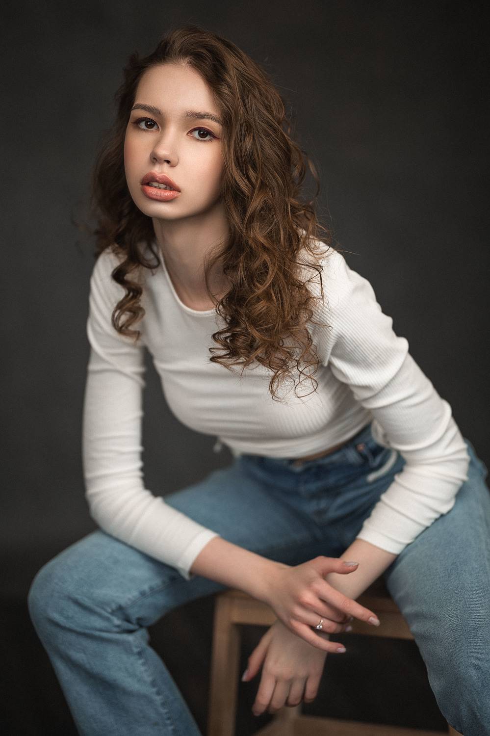 девушка, модель, портрет, фотосессия, студия, макияж, гламур, girl, beauty, model, modeling, young, portrait, make-up, творческий портрет, женский портрет, woman, young woman, glamour, постановка, постановочная фотография, Владимир Васильев
