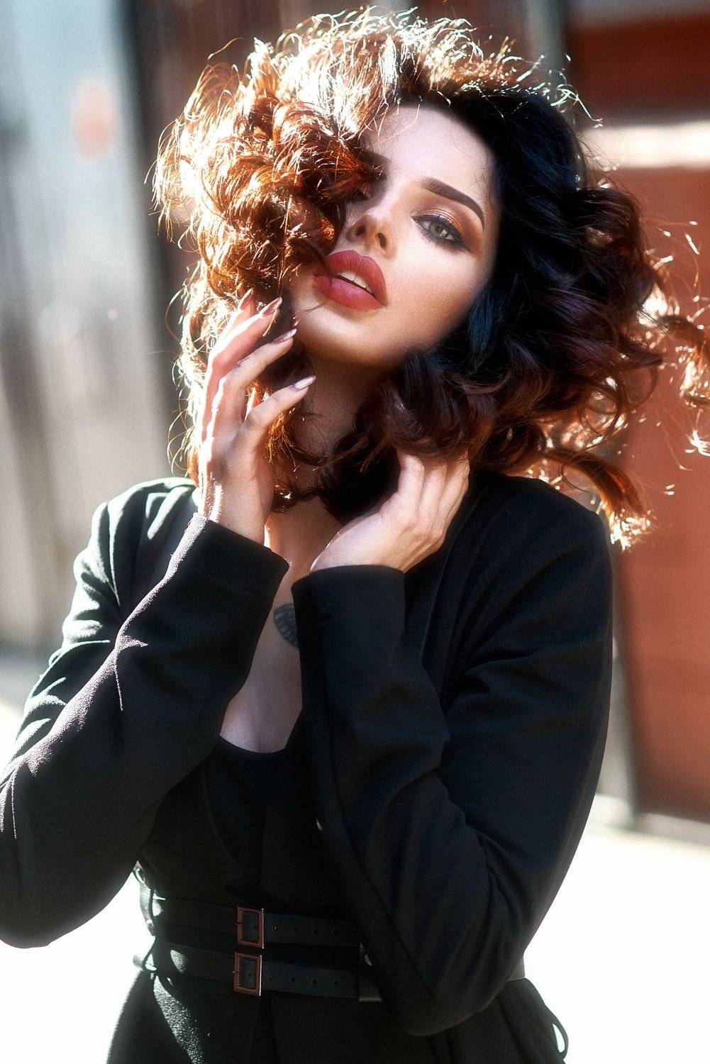 силуэт, грация, свет, тень, вечер, чувственность, соблазн, Сергей Прозвицкий