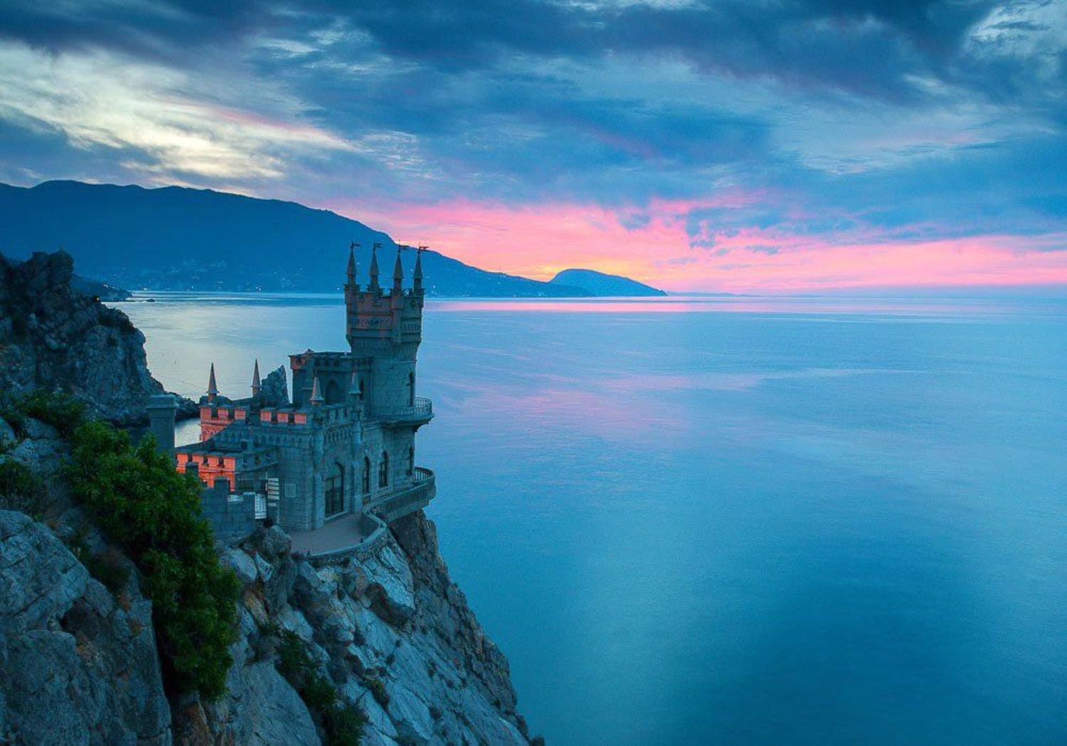 ласточкино гнездо, ялта, крым, ай-тодор, мисхор, черное море, ялтинский залив, мартьян, гаспра, мыс ай-тодор, Serge Titov