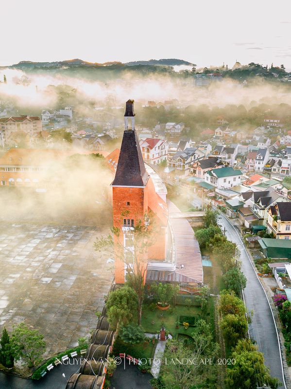 Fog, Cityscape Da Lat 2020 фото превью