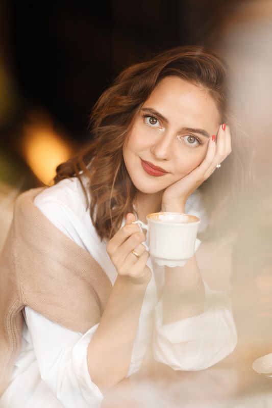 #girl #coffee #beauty #portrait #female TOMA фото превью