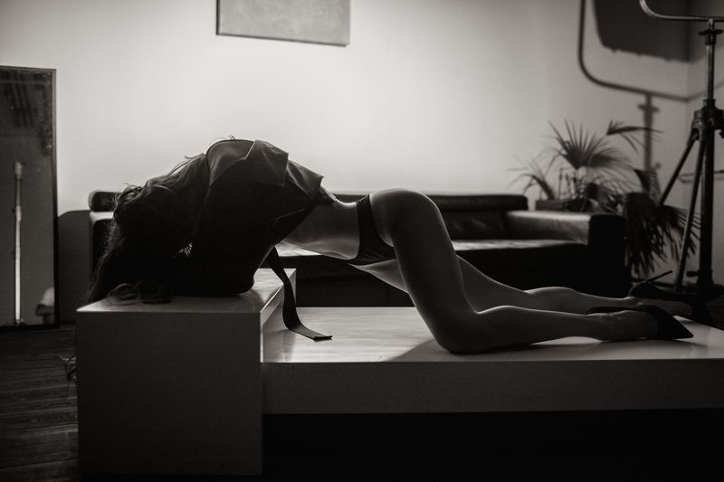 girl, девушка, чб, bw, sexy, beauty  фото превью