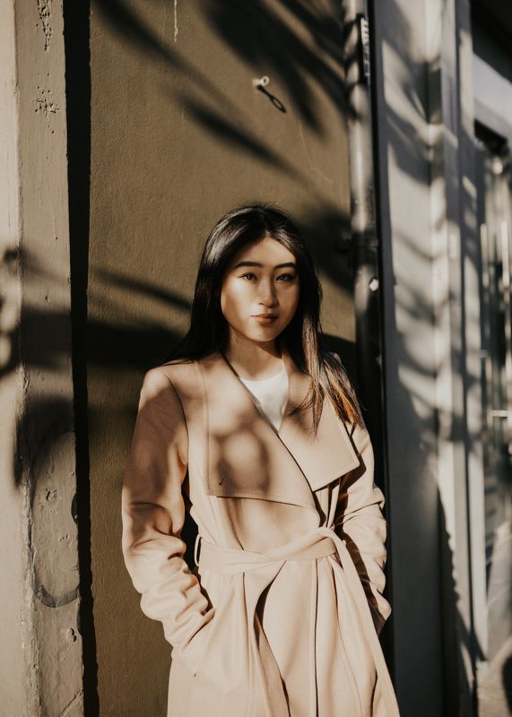 shadow, female, asian, chinese, woman, fashion, style, beauty, beautiful, outdoor, sunny Shadows фото превью