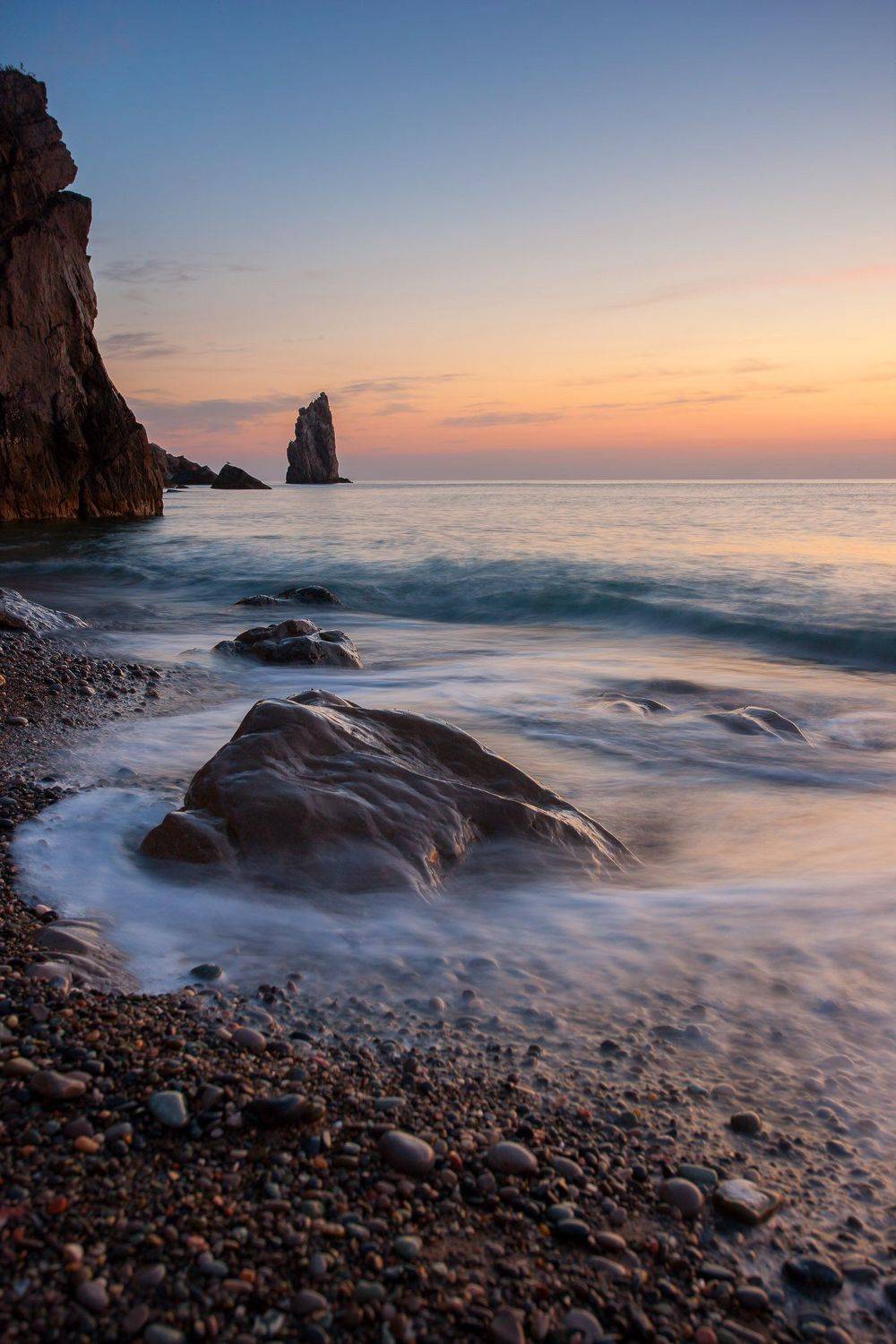 скала парус, ай-тодор, черное море, ялта, крым, ласточкино гнездо, море, пейзажи крыма, Serge Titov
