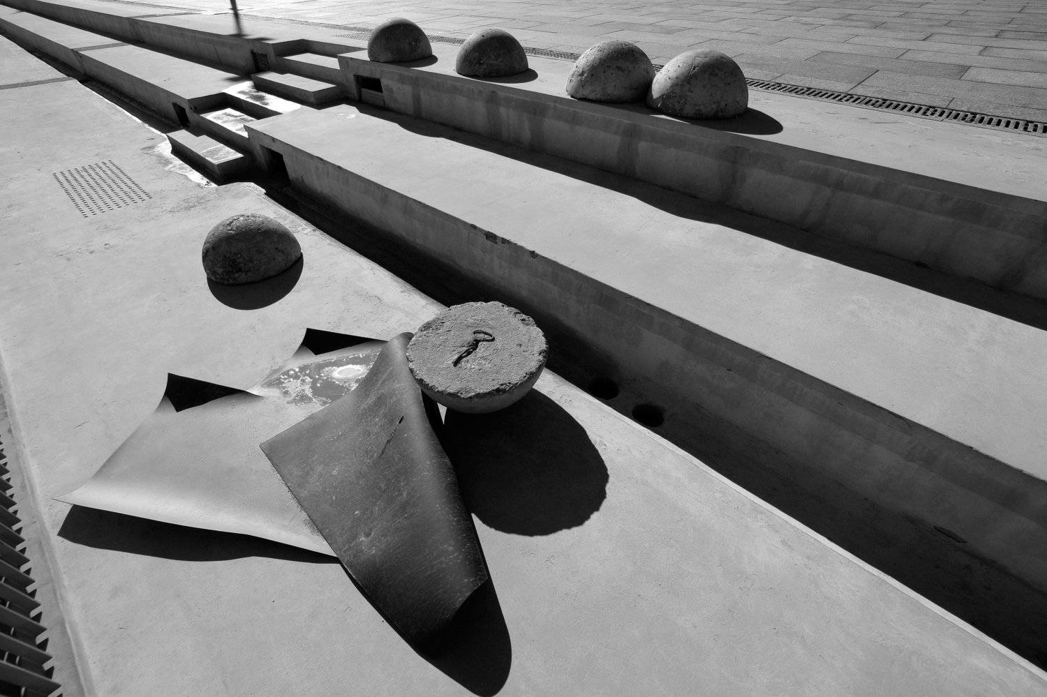 полусфера, ступеньки, коврики, реконструкция ГЭС-2, Дмитрий Ткаченко