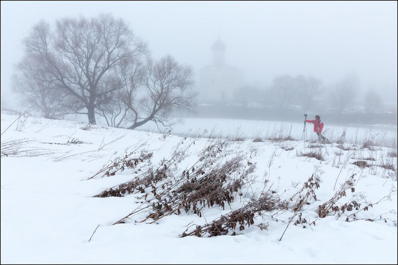 россия, владимирская обл, боголюбово Про красную куртку фотографа фото превью