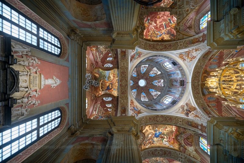 книга владыка моря, несвиж, белоруссия, беларусь, артем мирный, арт, nesvizh, castle, belarus, artyom mirniy, ceiling, ceiling-art Костёл Тела Господня (Фарный) в Несвиже (Беларусь) фото превью