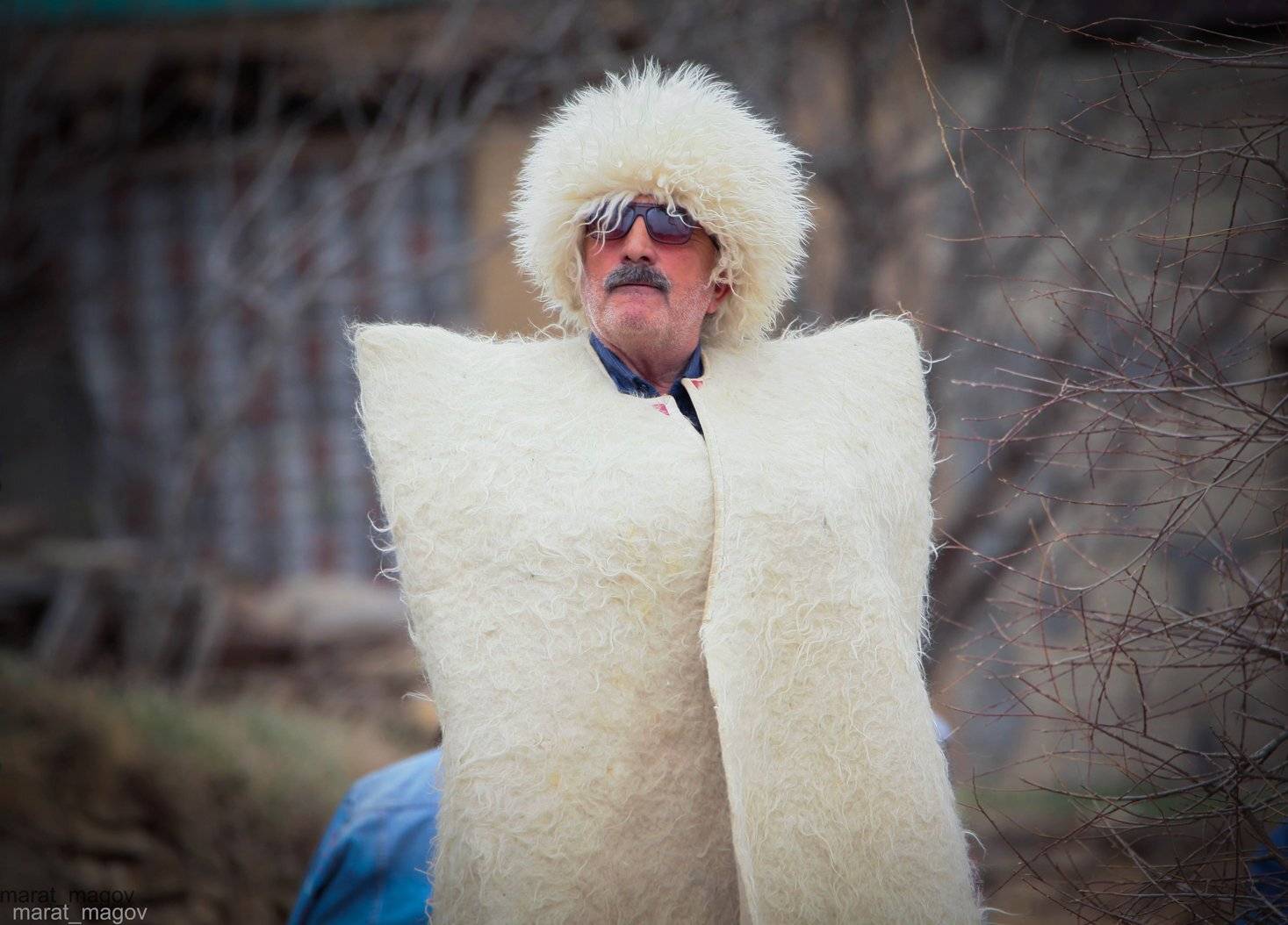 горец,портрет,аул,гоор,папаха,бурка,дагестан,, Marat Magov