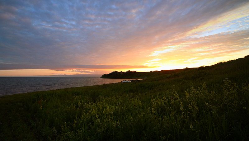 Закат фото превью