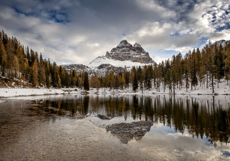 italy, landscape, Tre Cime di Lavaredo фото превью