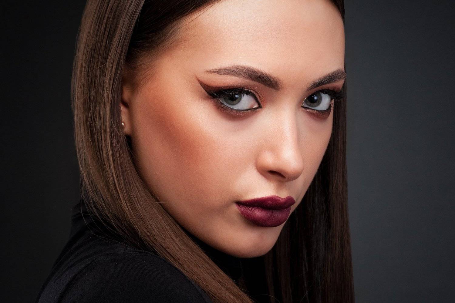 портрет, девушка, студия, Евгений Дёгтев