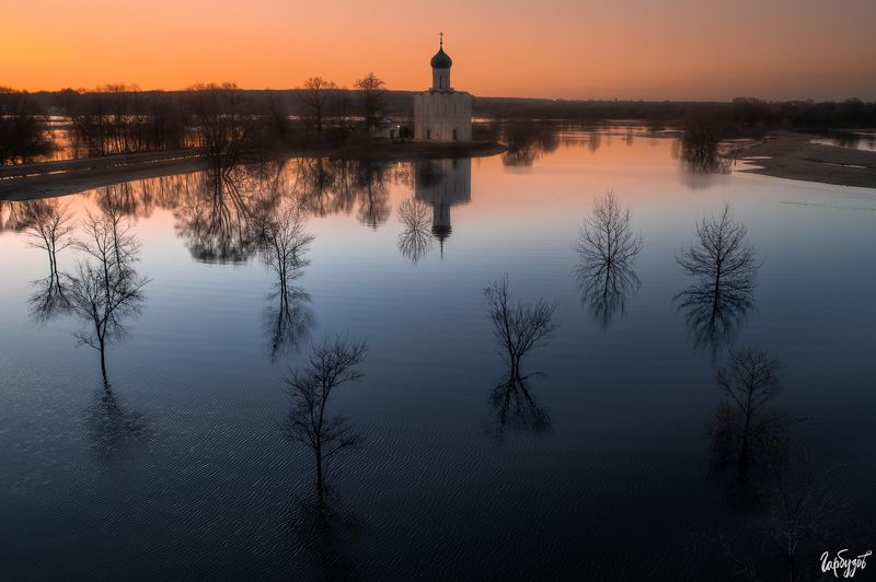 Разлив на Нерли фото превью