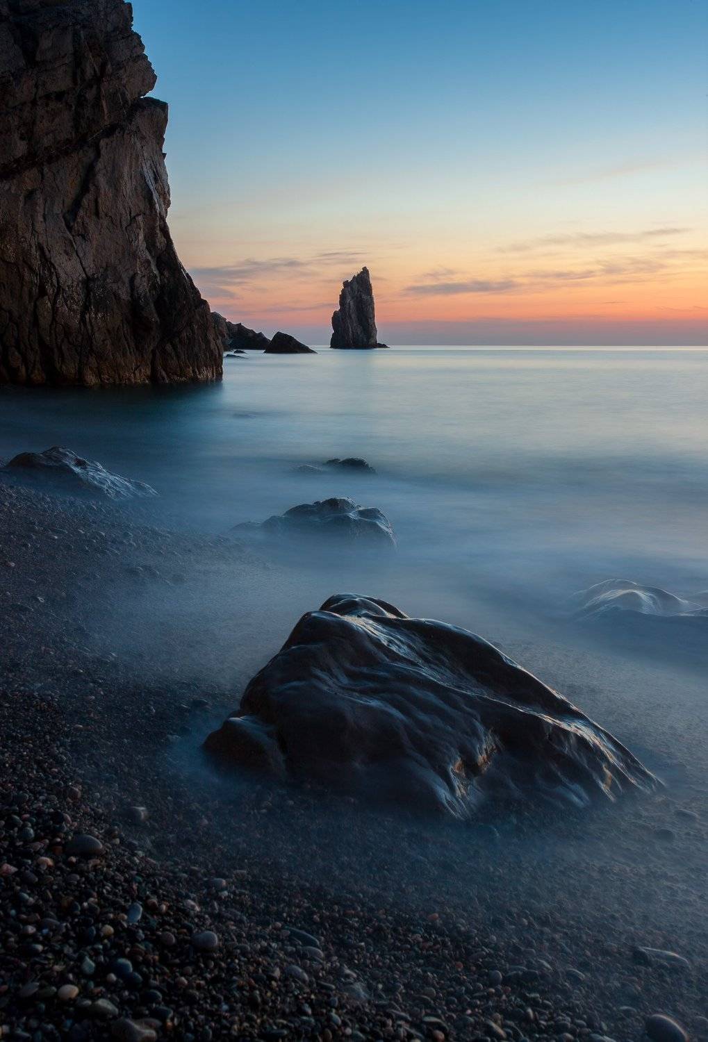 скала парус, ай-тодор, черное море, ялта, крым, ласточкино гнездо, море, пейзажи крыма, Serge Titov