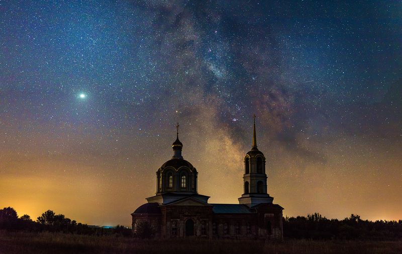 astrophoto, milky way, night, ночь, юпитер, млечный путь, пейзаж Remember when you were young... фото превью