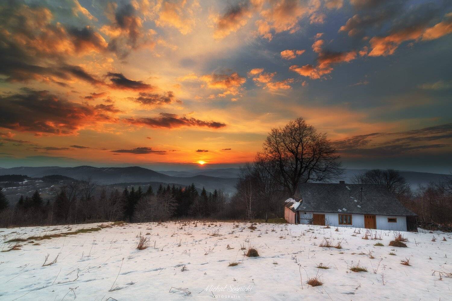 #sky #clouds #best #sunset #poland #nature #house #benro #benq #pentax, Michał Sośnicki