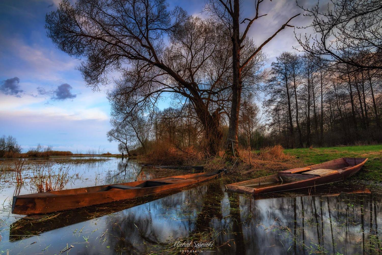 #boat #boats #water #biebrza #river #poland, Michał Sośnicki