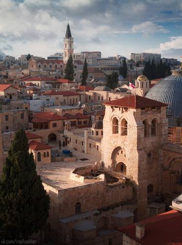 Jerusalem roofs