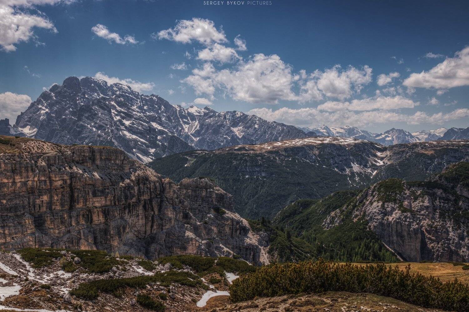 panorama, dolomiti, dolomites, photography, mood, blue, silence, rocks, peaks, cluouds, glacier, alps, nature, beautiful, stunning, landscape,, Сергей Быков