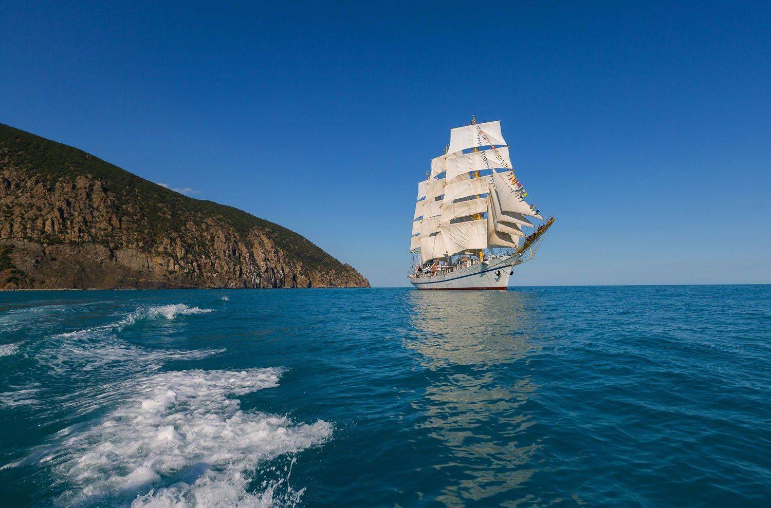 херсонес, фрегат херсонес, черное море, гурзуф, ялта, крым, Serge Titov